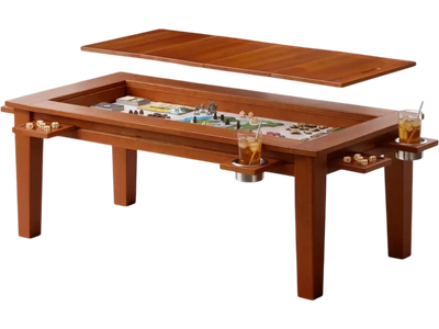 Vevor Board Game Table 2-in-1 Gaming & Dining Table with Removable Top 47.2