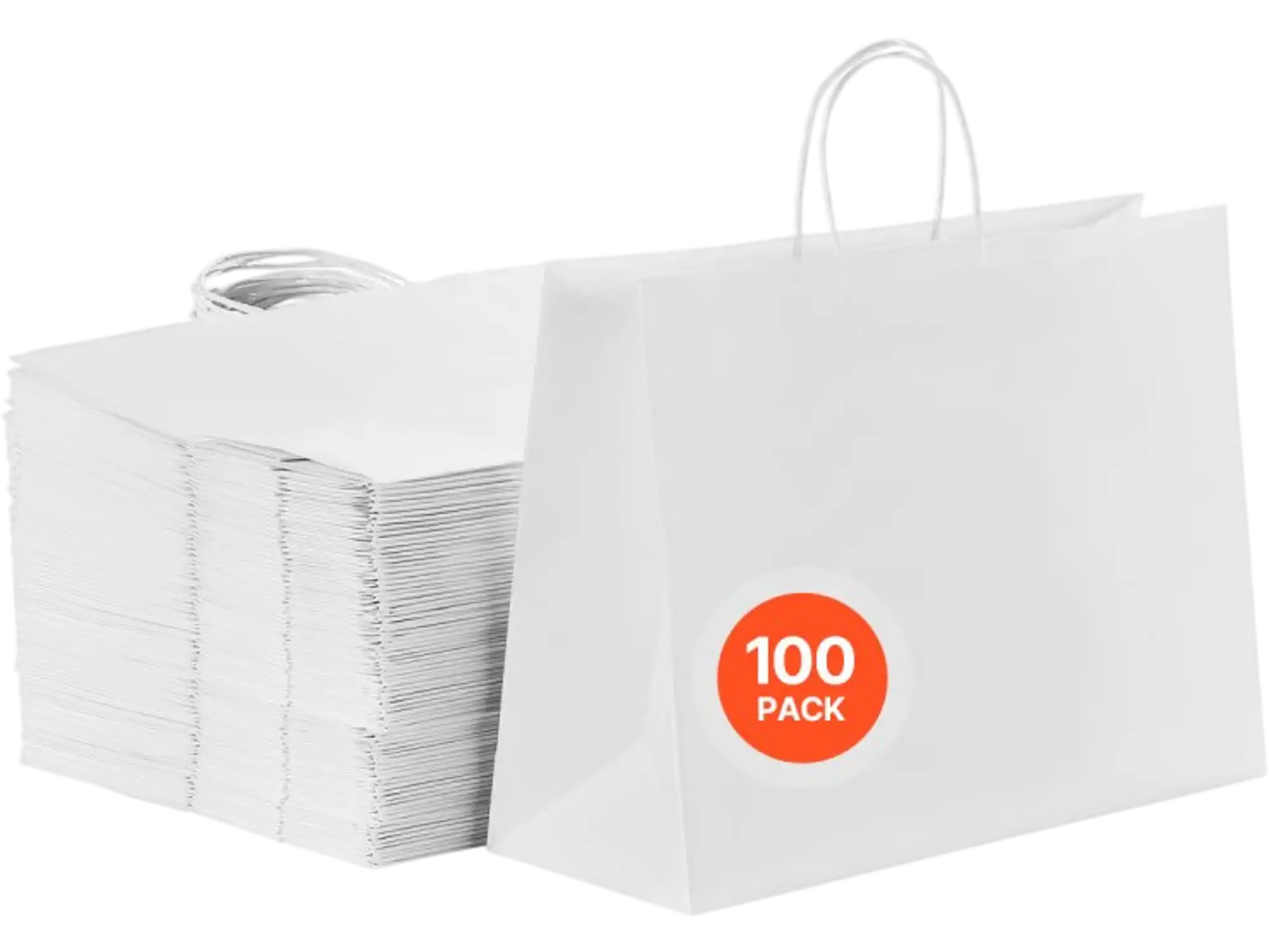 Vevor Kraft Paper Bags White 16