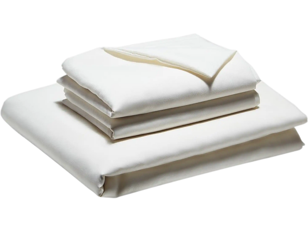 VEVOR 4-Piece Bed Sheet Set - Queen Size, 100% Bamboo Fiber Bedding Set, Cooling, Breathable & Shrink-Resistant Luxury Bed Sheet with Deep Pocket, Fit up to 16" Deep Mattress, Ideal for Hotel Bedroom