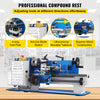 Vevor Mini Metal Lathe 7" x 12" Variable Speed 2250 RPM 400W New