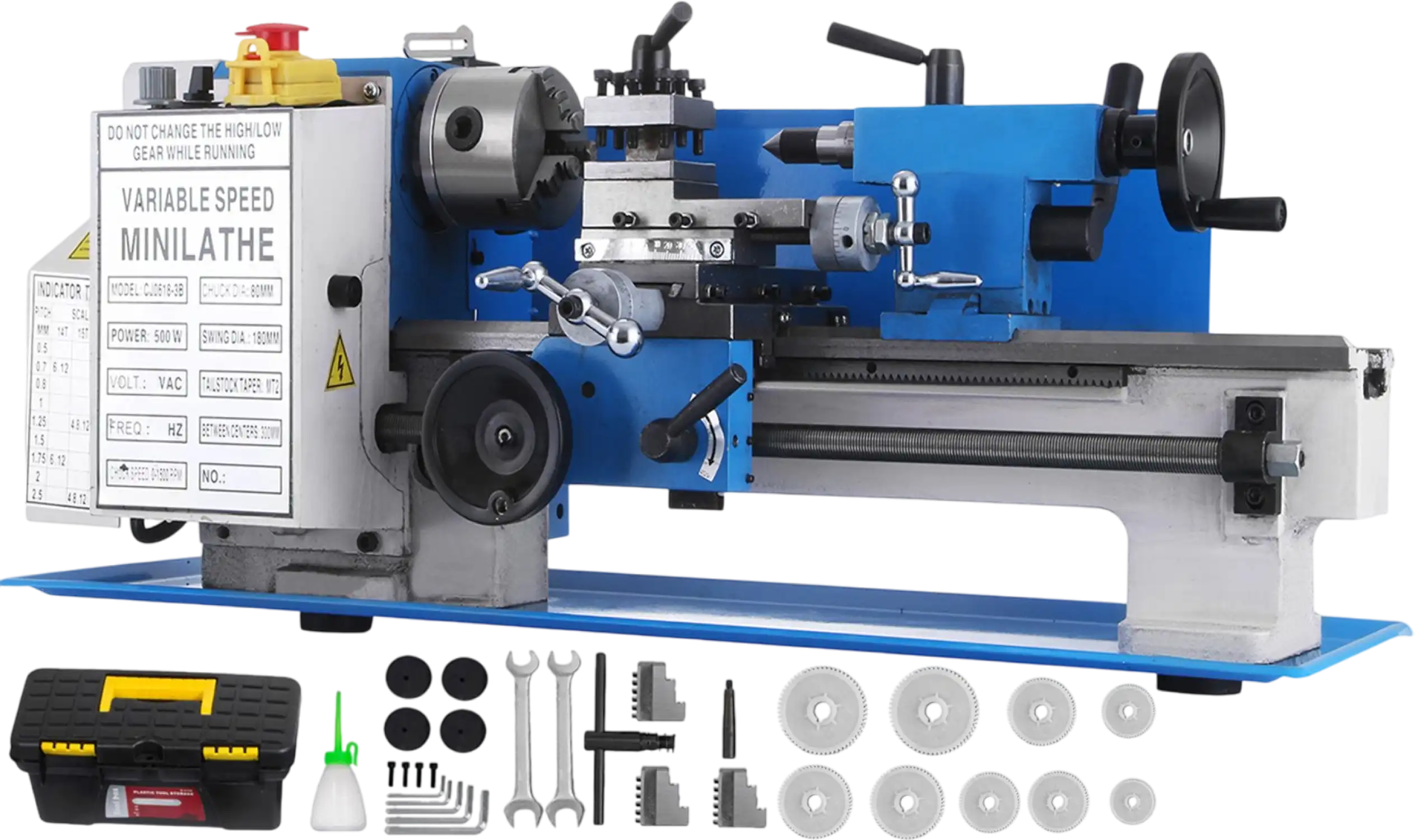 Vevor Mini Metal Lathe 7