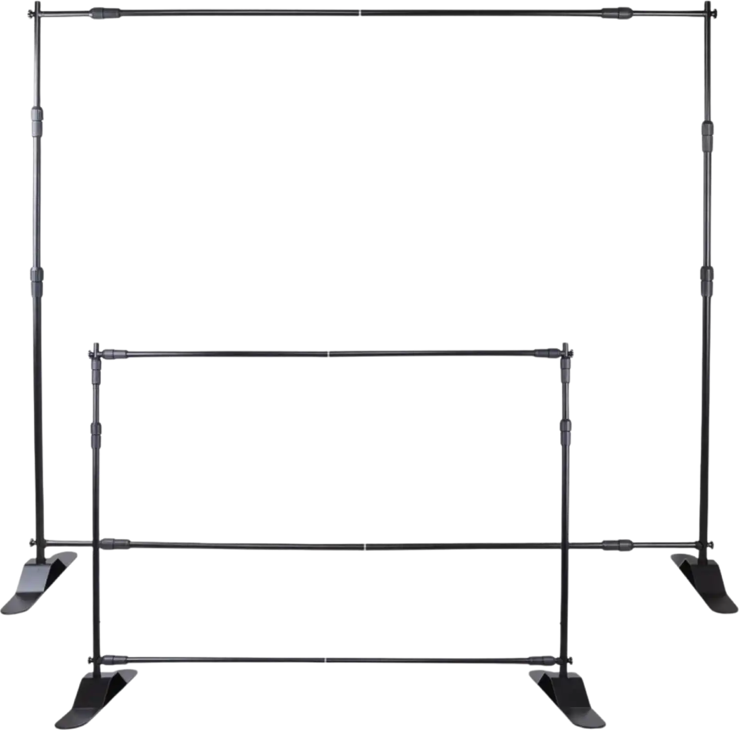 Vevor Backdrop Banner Stand Adjustable Telescopic Height and Width New