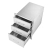 Vevor Outdoor Kitchen Drawers 18" x 20.5" x 23" Triple Access Stainless Steel New