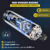 Vevor Spindle Motor Air Cooled with ER20 Collet for CNC Router 2.2kW 24000 RPM 220V New