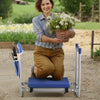 VEVOR Garden Kneeler and Seat, 11 in Wide Thick Kneeling Pad, Heavy Duty Garden Kneeling Stool, Folding Garden Seat with 1 Tool Bag, Relieve Knee & Back Pain, Non-Slip Garden Bench for Grandparents