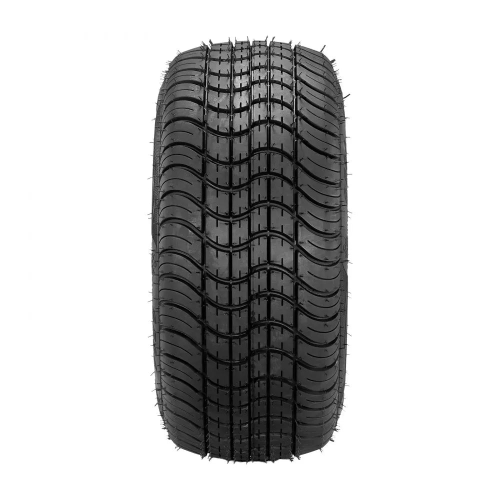VEVOR Golf Cart Wheels, 10" 205/50-10 Black Aluminum Alloy Golf Cart Tires and Wheels Combo (Set of 4) Fit Club Car, EZGO, Yamaha, 4 Ply Rubber 4-Lug Lawn Mower Tires & Rims, 675 lbs Load, All-Terrain