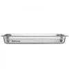 VEVOR 6 Pack Hotel Pans, Full Size Anti-Jam Steam Pan, 0.8mm Thick Stainless Steel Restaurant Steam Table Pan, 2.5-Inch Deep Commercial Table Pan, Catering Storage Food Pan, for Industrial & Scientifi