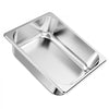 VEVOR 6 Pack Stainless Steam Hotel Pans, 1/2 Size Table Steam Pan, 4 Inch Deep Anti Jam Restaurant Supplies Reusable Rustproof Catering Storage for Home, Party, Restaurant, Hotel, Buffet