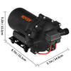 VEVOR Washdown Deck Wash Pump Kit 12v 20 Lpm 70 Psi Caravan Rv Boat Marine