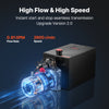 VEVOR 13 Quart Hydraulic Power Unit, Single Acting Dump Trailer Pump, 3200 PSI Max Relief Pressure & 0.91 GPM Flow Rate, DC 12V Hydraulic Pump with Metal Reservoir for Dump Trailer Car Lifting