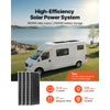 VEVOR 400W 12V Complete Solar Power Kit, 4PCS 100W Monocrystalline Solar Panels + 12.8V 200Ah LiFePO₄ Battery + 40A MPPT Charge Controller + 2000W Power Inverter for RV Home Camping Boats Off-Grid