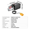 VEVOR 12 Quart Hydraulic Pump, Double Acting Dump Trailer Pump, 3200PSI Max Relief Pressure, 0.91 GPM Flow Rate, DC12V 1.6KW Hydraulic Power Unit for Dump Trailer Car Lifting (Horizontal Installation)