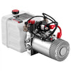 VEVOR 3 Quart Hydraulic Pump, Double Acting Dump Trailer Pump, 3200PSI Max Relief Pressure & 0.91 GPM Flow Rate, DC12V 1.6KW Hydraulic Power Unit for Dump Trailer Car Lifting (Horizontal Installation)
