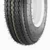 VEVOR 2-Pack Trailer Tire Rim Assembly 4.80-12 with 5 Lug on 4.5 in PCD, 6 Ply Load Range C Trailer Tire on 12" White Rims, 2.8 in Center Bore, Max Load 990LBS 90PSI for Utility/Boat/Camper Trailers