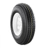 VEVOR 2-Pack Trailer Tire Rim Assembly 4.80-12 with 5 Lug on 4.5 in PCD, 6 Ply Load Range C Trailer Tire on 12" White Rims, 2.8 in Center Bore, Max Load 990LBS 90PSI for Utility/Boat/Camper Trailers