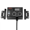 VEVOR NEMA Splitter for Dryer and EV, 3-Color LED Indicator, 240V Smart Power Distribution, With NEMA 14-30 Plug, Two NEMA 14-30 Outlets, 3.4 in LCD Screen, Max 24A Dryer EV, Tested to ETL Standard