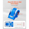 VEVOR Clear Packing Tape, 1.5 inches Core, 6 Rolls 1.88 Inches x 25 Yards Packing Tape with Dispenser, 2.7 Mil Heavy Duty Packaging Tape Designed for Moving, Storage and Packing, Shipping and Mailing