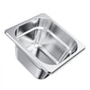 VEVOR 6 Pack Stainless Steam Hotel Pans, 1/6 Size Table Steam Pan, 4 Inch Deep, Anti Jam Restaurant Supplies Reusable Rustproof Catering Storage for Home, Party, Restaurant, Hotel, Buffet