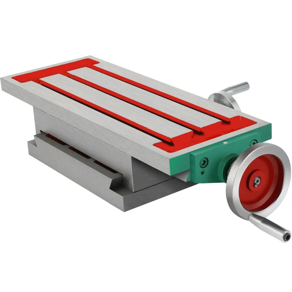 VEVOR Milling Working Table 17.7 X 6.7 Inch, Compound Milling Machine Work Table 2 Axis 4 Ways Move, Multifunction Milling Working Table Heavy-duty Structure,for Milling and Drilling Machine