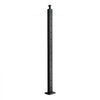 VEVOR Cable Railing Post, 42x2x2 Inch Level Deck Stair Posts, 1-Pack Stainless Steel Cable Handrail Post, Pre-Drilled Pickets with Mounting Bracket Stair Railing Kit, Black, 1JZLGZXHS106AWJO6001V0