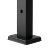 VEVOR Cable Railing Post, 36x2x2 Inch Stair Railing Post, with Pre-Drilled 30° Angled Holes, Stainless Steel Cable Rail Post with Horizontal and Curved Bracket, 1-Pack, Black, 1JZLGZXHS914YIVIS001V0