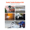 VEVOR Electric Pressure Washer, Max 4500 PSI and 3.2 GPM, High Power Pressure Cleaning Machine with 4 Quick Connect Nozzles and a Foam Cannon, Ideal for Cars/Fences/Driveways/Patios/Home Cleaning