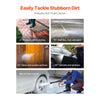 VEVOR Electric Pressure Washer, Max 4500 PSI and 3.2 GPM With Pressure Adjustment, High Power Pressure Cleaning Machine with 4 Quick Connect Nozzles, for Cars/Fences/Driveways/Patios/Home Cleaning