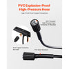 VEVOR Electric Pressure Washer, Max 2700 PSI and 1.8 GPM, High Power Pressure Cleaning Machine with 4 Quick Connect Nozzles and a Foam Cannon, Ideal for Cars/Fences/Driveways/Patios/Home Cleaning
