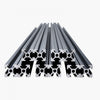 VEVOR 10PCS 47.2 in (1200mm) T Slot 2020 Aluminum Extrusion Profile, European Standard Anodized Linear Rail, High-Strength Extruded Aluminum Rail for 3D Printer, CNC Machine DIY, Laser Engraving, Black