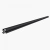 VEVOR 4PCS 47.2 in (1200mm) T Slot 2020 Aluminum Extrusion Profile, European Standard Anodized Linear Rail, High-Strength Extruded Aluminum Rail for 3D Printer, CNC Machine DIY, Laser Engraving, Black
