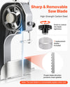 VEVOR commercial electric meat bandsaw with included blades image