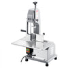 VEVOR Commercial Electric Meat Bandsaw, 1500W Bone Sawing Machine with 12.4" x 18.1" Workbench, 0-4.3" Cutting Thickness, 7 Extra Replacement Blades, for Cutting Bone, Frozen Meat, Pork, Beef & Ribs