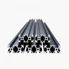 VEVOR 5PCS 78.7 in (2000mm) T Slot 2040 Aluminum Extrusion Profile, European Standard Anodized Linear Rail, High-Strength Extruded Aluminum Rail for 3D Printer, CNC Machine DIY, Laser Engraving, Black