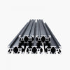 VEVOR 5PCS 47.2 in (1200mm) T Slot 2040 Aluminum Extrusion Profile, European Standard Anodized Linear Rail, High-Strength Extruded Aluminum Rail for 3D Printer, CNC Machine DIY, Laser Engraving, Black