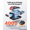 VEVOR Hammer Drill 20V 1/2 in 26000 IPM Brushless Cordless Impact Drill Kit, for Drilling Wood Metal Screw Driving, 4000 mAh Lithium-Ion Battery Pack and Charger, with All-Metal Chuck, Compact Design