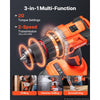 VEVOR Hammer Drill 20V 1/2 in 26000 IPM Brushless Cordless Impact Drill Kit, for Drilling Wood Metal Screw Driving, 4000 mAh Lithium-Ion Battery Pack and Charger, with All-Metal Chuck, Compact Design