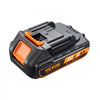 VEVOR 20V 2.0Ah Lithium-Ion Battery - High-Capacity Replacement Battery Pack for Power Tools Batteries, Compatible with 20V Cordless Power Tools