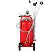 VEVOR 5 Gallon Portable Air Pneumatic Waste Oil Garage Extractor Drain Tank