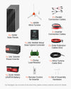 VEVOR 24V 1000W Solar Wind Power Kit (Image 7)