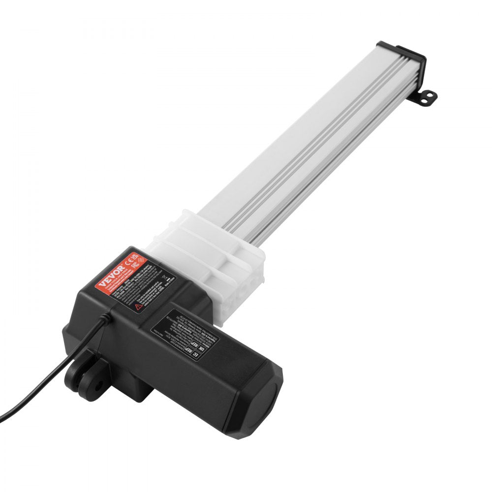 VEVOR Linear Actuator Kit, 13 Inch High Speed 0.55"/s Linear Motion Actuator 24V, 220lbs/1000N Linear Actuator for TV/Table/Sofa Lifting, IP44 Protection - Adapter Power Supply Included