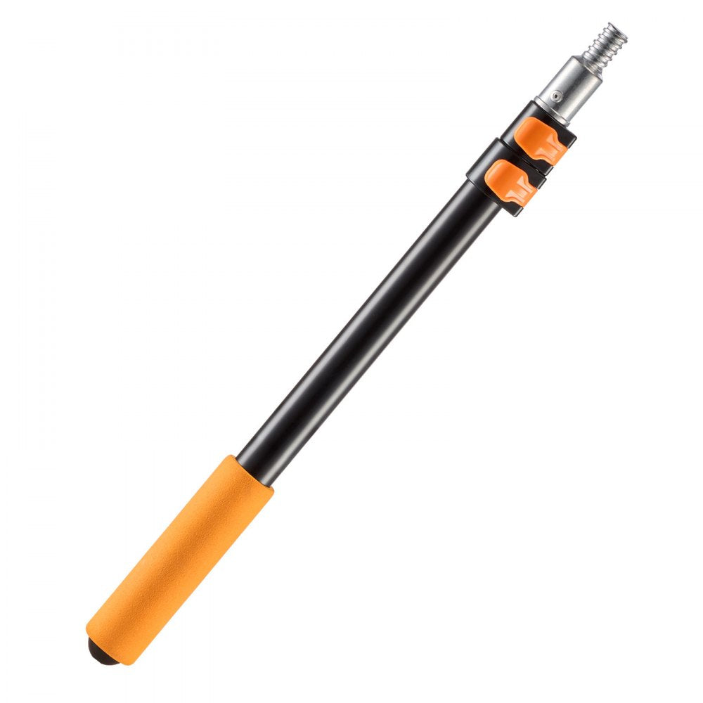 VEVOR Telescopic Extension Pole, 1.76-4 FT Multi-Purpose Extendable Pole, Sturdy Aluminum Alloy Paint Pole Extension with Flip-Lock Design, High Reach Roller Stick for Painting, Dusting and Cleaning