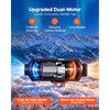 VEVOR Diesel Heater Dual-Motor 2.6 Gal / 10 L Fuel Tank Diesel Air Heater, For Various Vehicles and Camping Tents, Fast Heating, with Remote Control and LCD Panel, Max 16404 ft, Low Noise Operation
