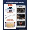 VEVOR Diesel Heater Dual-Motor 2.6 Gal / 10 L Fuel Tank Diesel Air Heater, For Various Vehicles and Camping Tents, Fast Heating, with Remote Control and LCD Panel, Max 16404 ft, Low Noise Operation