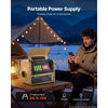 VEVOR Self-Powered Diesel Heater 1 Gal / 3.8 L Fuel Tank Diesel Air Heater, For Camping, Tents, Vehicles, and Outdoor Use, Fast Heating, Self-Generating Portable Power Station, USB Output, Low Noise