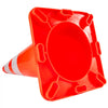 VEVOR 6Pack Traffic Cones, 28\"Safety Cones, PVC Orange Traffic Safety Cone with Reflective Collar, for Road Parking Training Cones