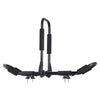 VEVOR Kayak Roof Rack 1 Pair J-Bar, Soft Roof Rack, Top Mount Tie Down, Carrier for kayak, Surf Board, Canoe, SUP, Ski Board, Mount on Car, SUV, Truck, 2 Kayaks