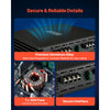 VEVOR 2 Channel Car Audio Amplifier 2 Ohm Stable Bridgeable Class A/B Full Range Stereo Amp Max Power 2 x 300W @ 4 Ohm / 2 x 600W @ 2 Ohm for Car SUV Truck Off-Road