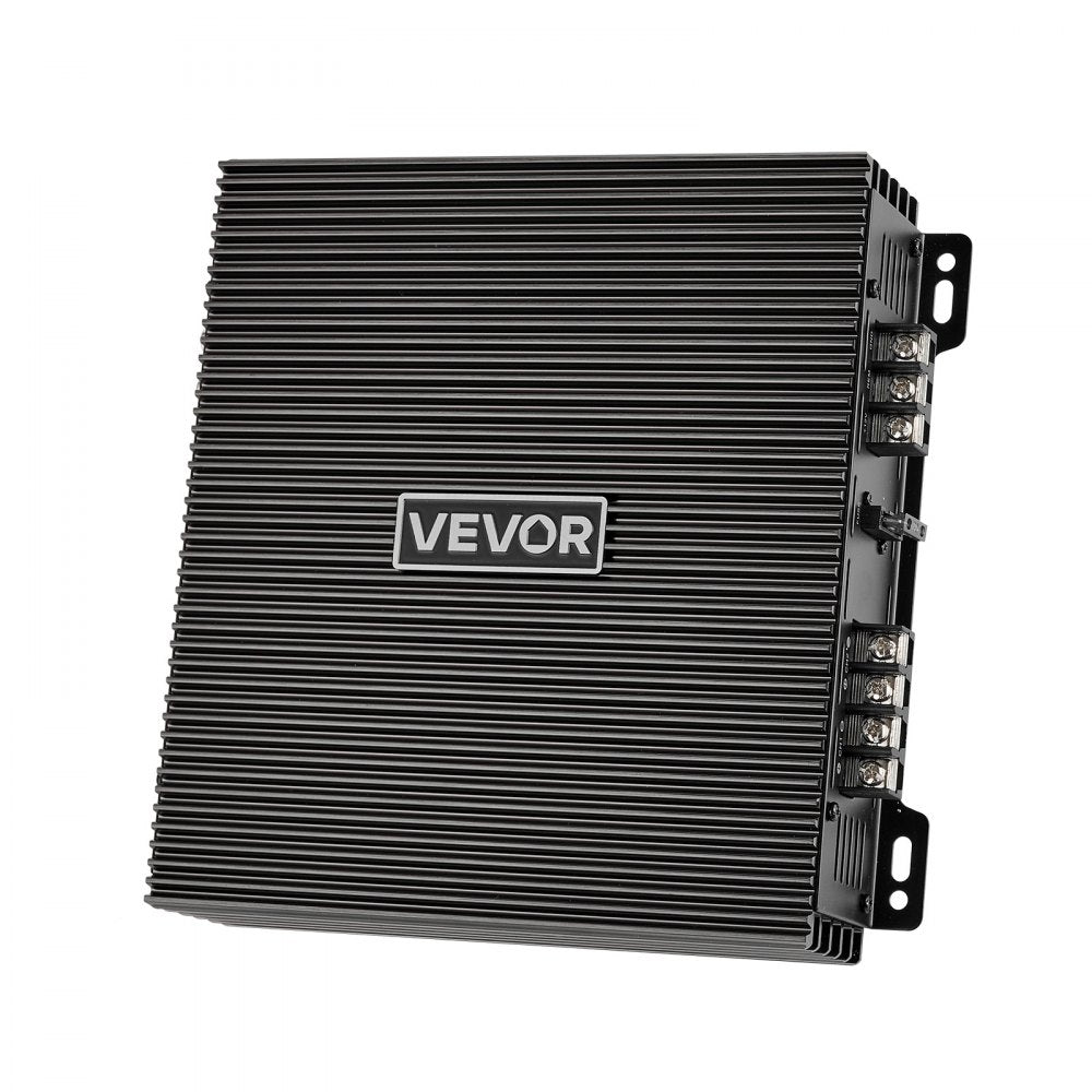 VEVOR 2 Channel Car Audio Amplifier 2 Ohm Stable Bridgeable Class A/B Full Range Stereo Amp Max Power 2 x 300W @ 4 Ohm / 2 x 600W @ 2 Ohm for Car SUV Truck Off-Road