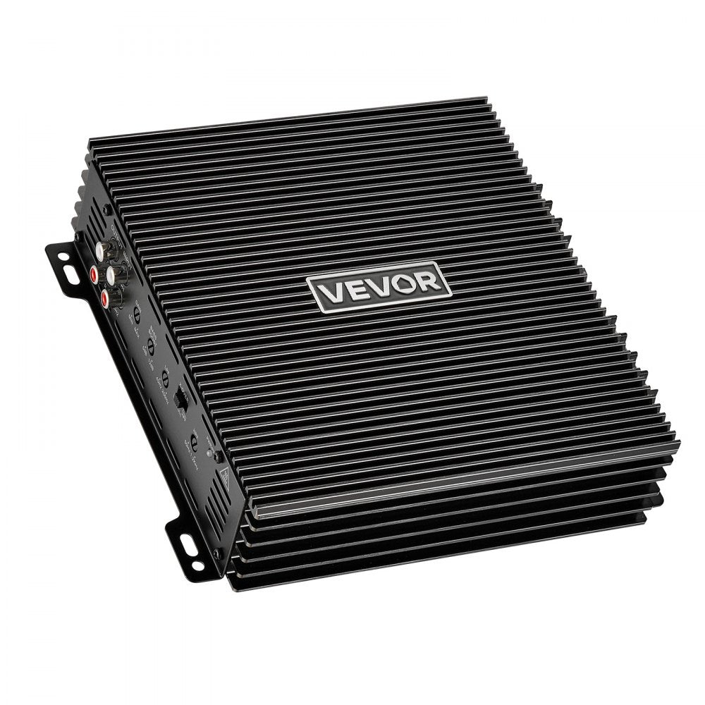 VEVOR 2 Channel Car Audio Amplifier 2 Ohm Stable Bridgeable Class A/B Full Range Stereo Amp Max Power 2 x 300W @ 4 Ohm / 2 x 600W @ 2 Ohm for Car SUV Truck Off-Road