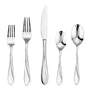 VEVOR 65-Piece Silverware Set, Food-Grade Stainless Steel Flatware Utensils, Mirror Finished Cutlery Set, Dishwasher Safe Eating Tableware for Kitchen Home, Service for 12, Include Knife Fork Spoon